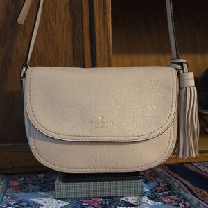 Kate Spade Adelaide Light Blush Pink Crossbody with Tassel Detail